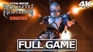 STAR WARS Bounty Hunter Remastered Full Gameplay Walkthrough / No Commentary【FULL GAME】4K UHD