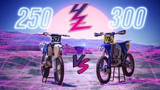 Yamaha YZ250 Big Bore Kit | YZ300 VS YZ250 Ride Review