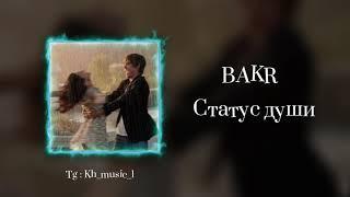 BAKR - СТАТУС ДУШИ ( С ТЕКСТОМ ) КАРАОКЕ