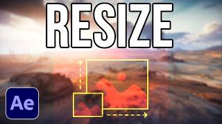 How To Resize In After Effects (Resize Composition In Your After Effects)