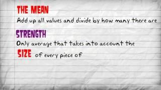 Measures of central tendency