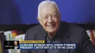 Durham woman recalls friendship with Jimmy Carter after Iran hostage crisis