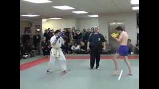 Kickboxing vs Karate - Steve Haigh vs Daisuke
