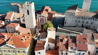 COTE D'AZUR | ANTIBES | FRANCE | DJI MAVIC AIR 3 CINE DRONE FOOTAGE