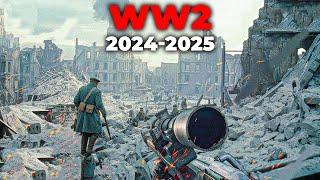 Top 15 New Upcoming World War 2 Games of 2024 & 2025 | New World War 2 Games