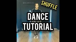 Shuffle dance tutorial 4 #dance #dancerlife #challenge #dancechallege #танцы #dancer #топ