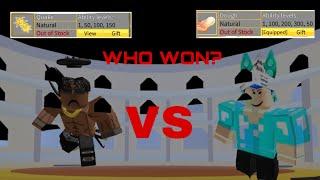 Blox Fruit - SawcyG vs Mantis