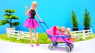 Barbie baby doll videos - A Stroller for a baby doll