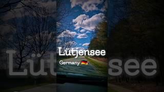 Free driving tour in Lütjensee, Germany, #short #shorts #shortvideo