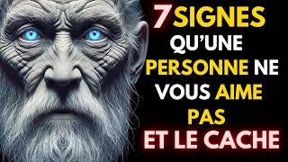 7 SIGNES CACHÉS QUE QUELQU’UN NE VOUS AIME PAS | PHILOSOPHIE STOCÏENNE