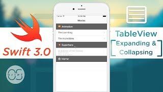 TableView - Expand/Collapse Section : Swift 3