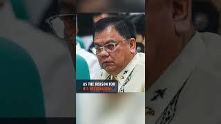 Faustino breaks silence, says resignation due to Centino reappointment