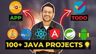 100+ Java PROJECT Ideas 