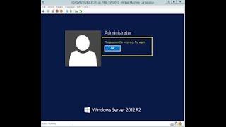 Reset Windows Server 2012 r2