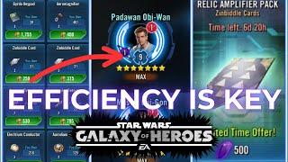 MOST Efficient Way to Farm Relic 6-9 Materials in SWGOH