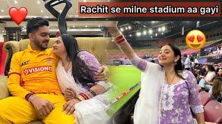 Rachit se milne stadium aa gayi ️|| Vlog || Sibbu Giri