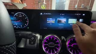 How to Change Dashboard Theme on Mercedes Central Media Display in Mercedes Benz MBUX