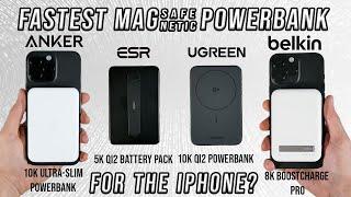 Fastest MagSafe Power Bank for the iPhone? | Testing out the Fastest Qi2 Magnetic Battery Packs!