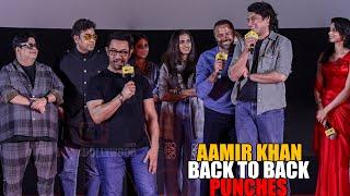 Aamir Khan Back to Back Funny Punches | Loveyapa | Official Trailer Launch