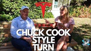 What on Earth is a Chuck Cook Style turn in a Tesla?