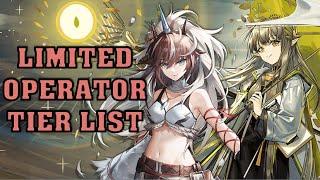 Ranking EVERY Limited Operator In Arknights