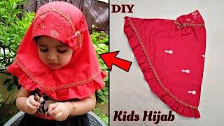 Kids Hijab Tutorial| Children Hijab Cutting and Stitching| Kids Scarves| Turkey Hijab| Instant Hijab