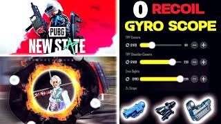 BEST Sensitivity  for New State   full gyro  sensi for pubg new state