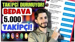 2 DAKİKADA 5.000 İNSTAGRAM TAKİPÇİ HİLESİ - Ücretsiz İnstagram Takipçi Hilesi 2025 | kanıtlı