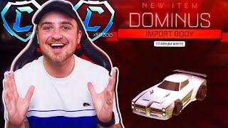 *OMG* THE TITANIUM WHITE DOMINUS IS IN THE ROCKET LEAGUE ITEM SHOP! [HOW YOU CAN GET ONE FOR FREE!]