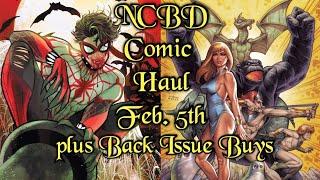 NCBD Comic Haul and Back Issue Buys for February 5th