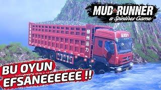 KAMYON İLE ÇAMURA BATTIK, SUDAN GEÇTİK // SPINTIRES MUDRUNNER !!