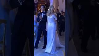 Tiffany Trump  ️ and Michael Boulos, the radiant Bride and Groom, lead the way to the dance floor !