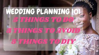 How to Plan a Nigerian wedding || Free Wedding Checklist || Planning without a Wedding Planner