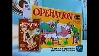 Operation by Milton Bradley (a division of Hasbro :( ) ad shown in 2000