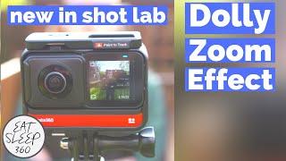 Insta360 ONE R Dolly Zoom Effect Tutorial and shooting tips