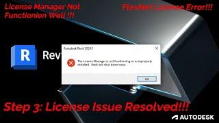 Solution To Revit  License Error// FlexNet License Error Resolved // All Types of License Error