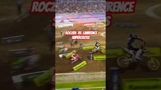 Ken Roczen vs Jett Lawrence Supercross  // #Shorts #Supercross2025 #Supercross #MXForos #motocross