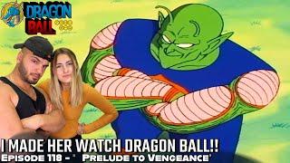 TIEN CHALLENGES KING PICCOLO!! Girlfriend's Reaction Original DB Episode 118