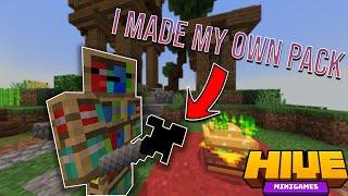 Treasure wars but I made my own pack... (Minecraft Hive)