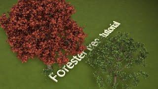 Forester tree tutorial