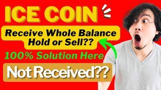 Why Didn't You Receive ICE Coins | Change Your Wallet | 100% Solution | Mining Starting Again?