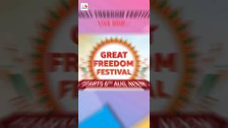 Great Freedom Festival Sale 2024 on Amazon #shorts