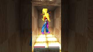 Doors Lead To Crash BandicootVS Coco Bandicoot in Minecraft #shorts #minecraft