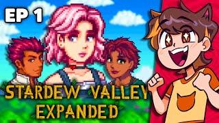 Nino Plays Stardew Valley Expanded for the First Time! | WEEK ONE VOD