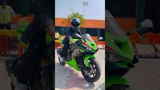 Kawasaki ninja ￼Zx6r full system exhaust note ￼ #kawasaki #zx6r #kawasakininja #2025 #viralreels