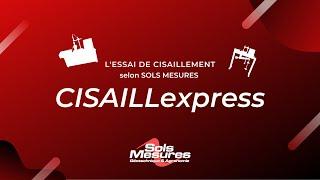 L'essai de cisaillement selon SOLS MESURES