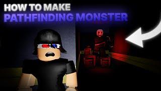 How to make ADVANCED PATHFINDING MONSTER in ROBLOX! (FREE KIT)