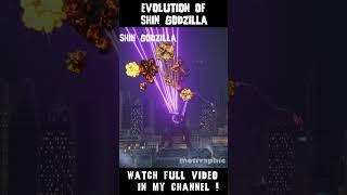 Shin Godzilla Fourth Form #shingodzilla #comparison #godzilla