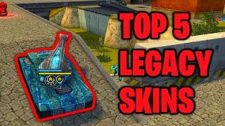 Top 5 Legacy Skins in Tanki Online