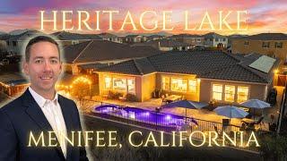 Heritage Lake Single Story Pool Home For Sale | Menifee, CA